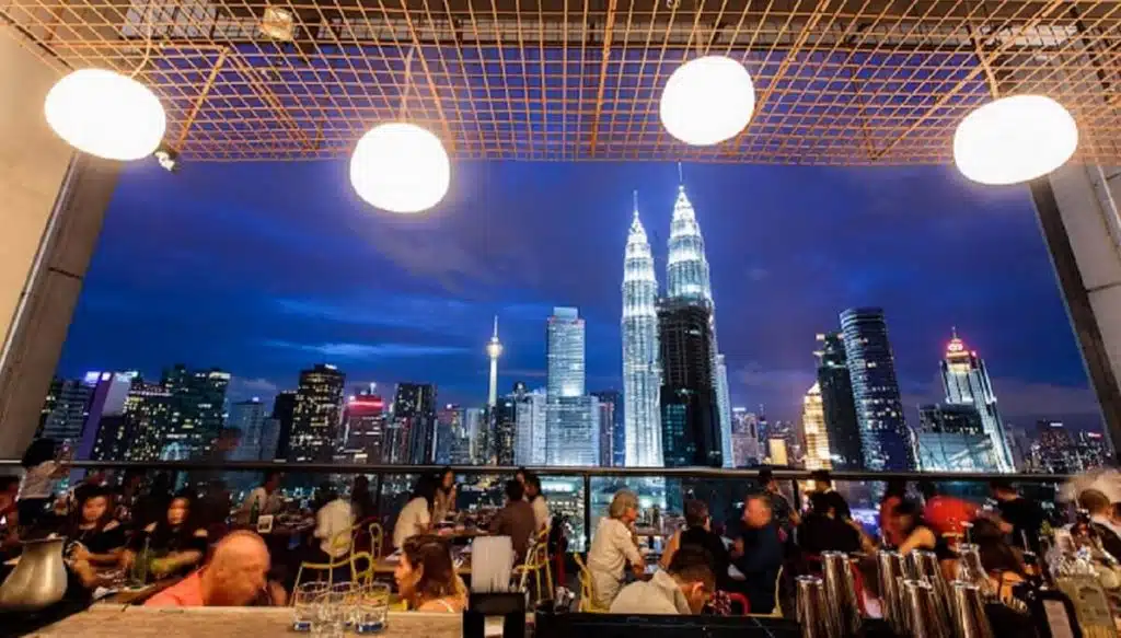 Image credit: Fuego at Troika Sky Dining Kuala Lumpur