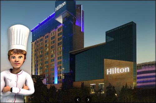 عرض عشاء في Hilton Amman