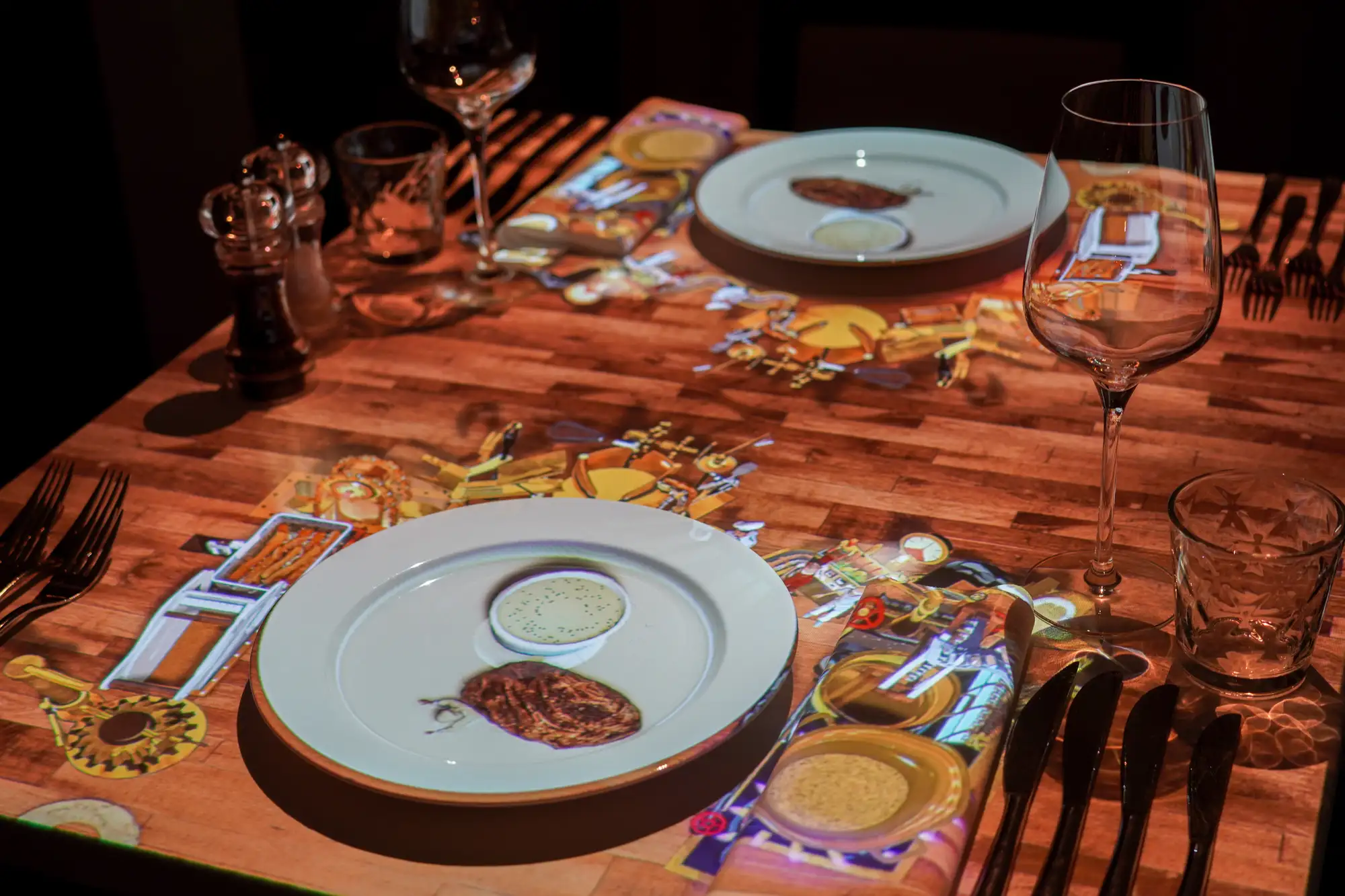 3D table projection in Atlanta