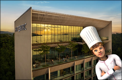 3D table projection – Le Petit Chef on the plate