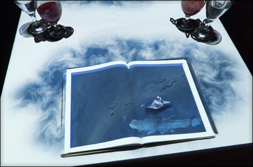 3D projection right on the table